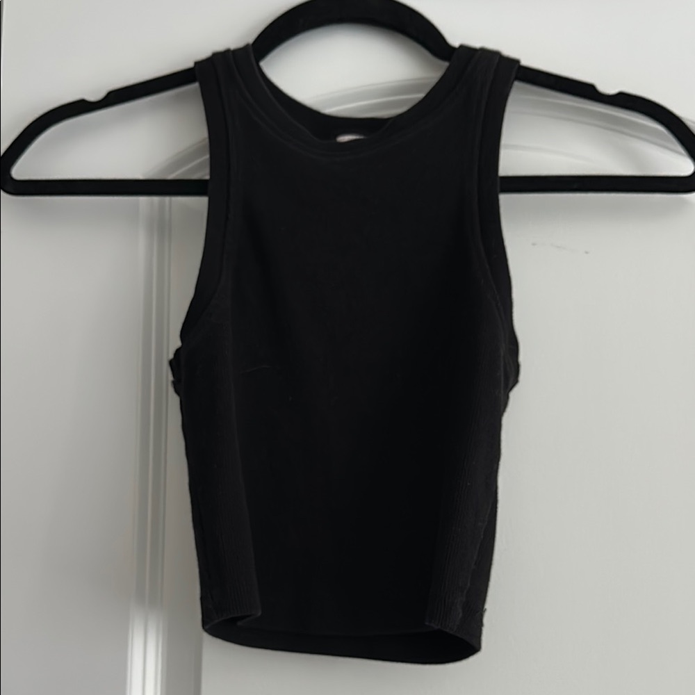 Black Sleeveless Women's Top
